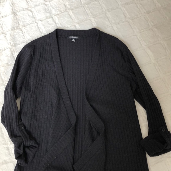 Black M cardigan Bydesign light weight - Picture 5 of 7